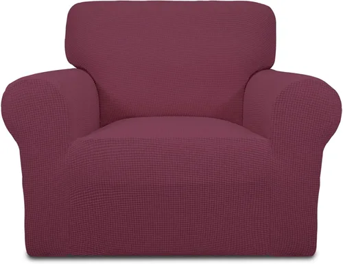 Vista 247 de Easy-Going - Funda elástica sobredimensionada para sofá, 1 pieza, protector muebles, suave, parte inferior elástica, para niños, tela jacquard