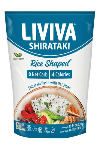 Vista 3 de Liviva Paquetes variados de pasta orgánica (arroz + espagueti + Penne)