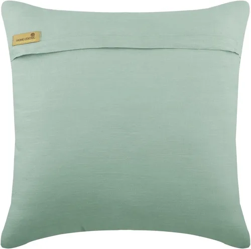 Vista 76 de The HomeCentric Funda de almohada con cremallera, funda de cojín azul de 12 x 12 pulgadas, funda de cojín de algodón bordado para sofá, diseño