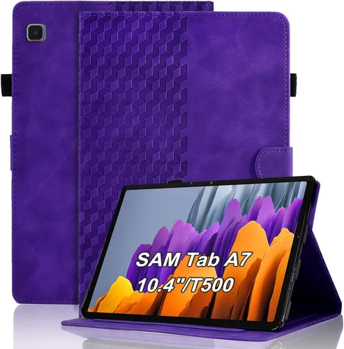 Vista 65 de Funda para Samsung Galaxy Tab S6 Lite 2024/2022/2020 de 10.4 pulgadas SM-P620/P625/P610/P613/P615/P619 de piel sintética, funda magnética con Negro