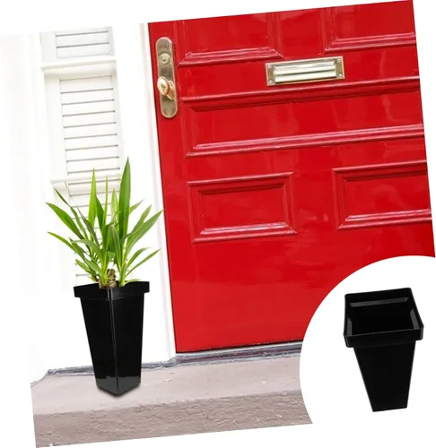 Vista 9 de Macetas decorativas de jardinería cubos de forma cuadrada para arreglos florales