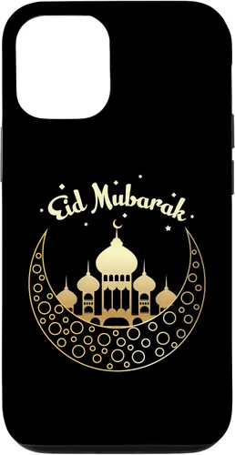 Vista 4 de Funda para iPhone 11 Ramadán Eid Mubarak, Crescent-Moon árabe