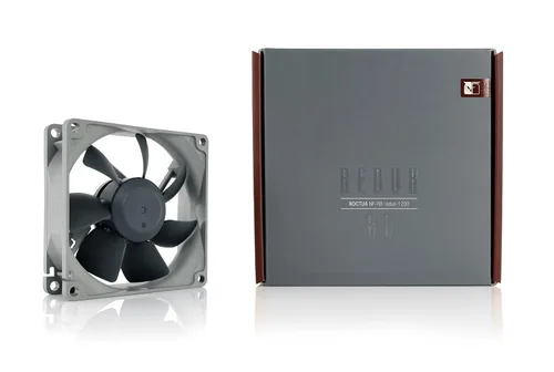 Vista 3 de Noctua NF-R8 redux-1200, ventilador silencioso ultra silencioso, 3 pines, 1200 RPM (3.150 in, gris)
