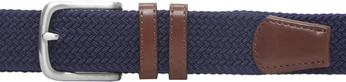 Vista 4 de Tienda Essentials Cinturón trenzado elástico para hombre