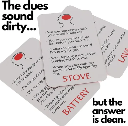 Vista 2 de TDC Games Juego de cartas Travel Dirty Minds para adultos, juego de fiesta para parejas, citas nocturnas y despedidas de soltera
