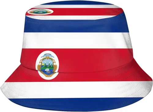 Vista 9 de Sombrero de pescador con bandera de moda, sombrero de pescador, sombreros de pescador con bandera linda para mujeres y hombres