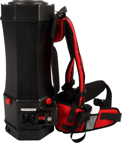 Vista 7 de Cen-Tec Systems Aspiradora de mochila comercial HEPA de 6 cuartos de galón con juego de accesorios