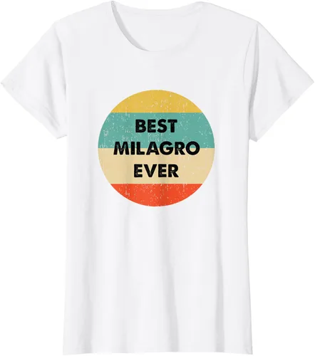 Vista 18 de Camiseta Milagro Name, Negro