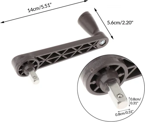 Vista 3 de Gazechimp Accesorios para sombrilla de patio, piezas de repuesto para paraguas, accesorios ajustables para sombrilla para exteriores, mesa de patio