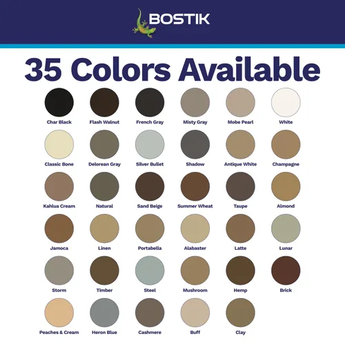 Vista 7 de BOSTIK HYDROMENT Lechada para baldosas en polvo de 10 libras - Alabastro