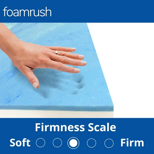 Vista 19 de FoamRush Espuma de tapicería de 1 x 22 pulgadas de ancho x 24 pulgadas de largo, espuma firme de alta densidad de apoyo suave