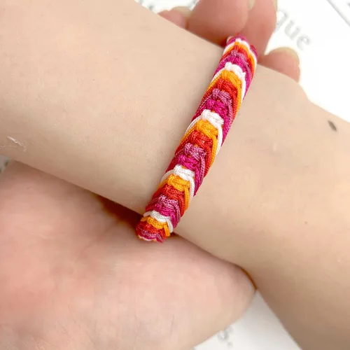 Vista 8 de LAMIBEE Pulsera tibetana con diseño de pansexualidad bisexual LGBT Proud Love Brazaletes de cuerda de amuleto y bohemio para mujeres y hombres