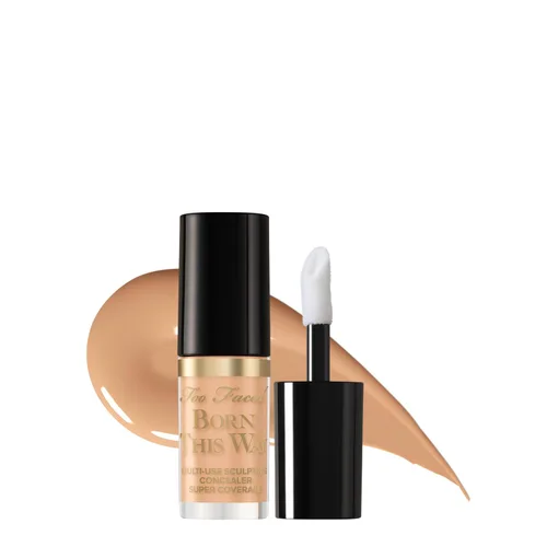 Vista 19 de Too Faced Born This Way Super Coverage Multi-Use Concealer Full-Coverage Hydrating Concealer for Dark Circles & Blemishes with Natural Finish