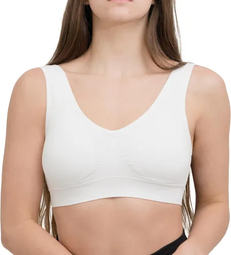 Vista 76 de Coobie Brasier sin costuras de cobertura completa para mujer con acolchado extraíble para mayor comodidad