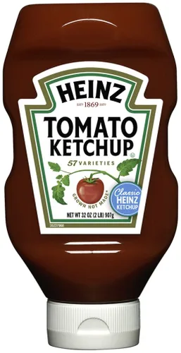 Vista 35 de Heinz Ketchup de tomate mezclado con chipotle, botella exprimible de 14 onzas