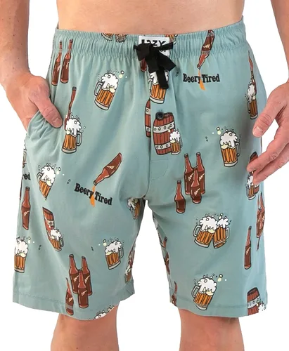 Vista 84 de Lazy One - Pantalones cortos de pijama para hombre, ropa de dormir