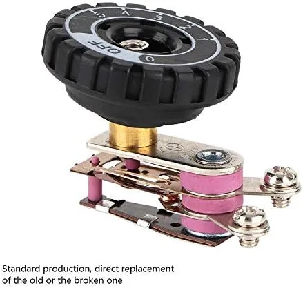 Vista 5 de HEEPDD Termostato de plancha de vapor ajustable interruptor de control de temperatura pieza de repuesto para uso doméstico, compatible con plancha