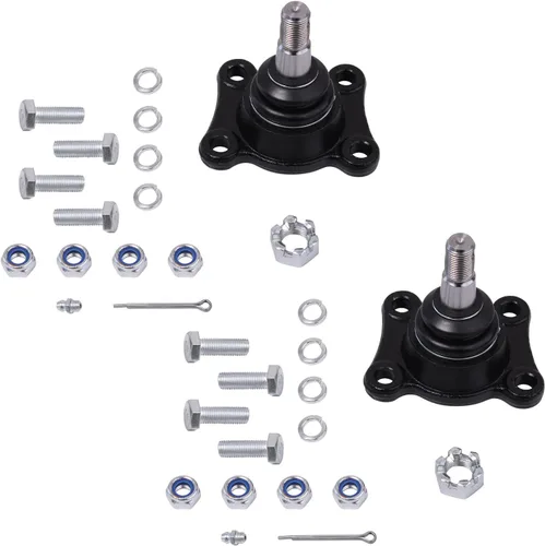 Vista 34 de Detroit Axle - Par (2) de juntas esféricas inferiores delanteras para Mitsubishi Montero 1992-2000 - [Montero Sport 1997-2004]