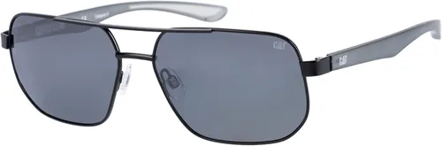 Vista 7 de Caterpillar 8013 Gafas de sol polarizadas Navigator para hombre Gris plomizo mate/negro mate de goma