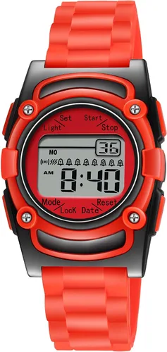 Vista 13 de T TICCI Reloj vibratorio digital para niños, 8 alarmas, recordatorio de medicación, entrenamiento urinario, vibración, píldora, aviso, vibra