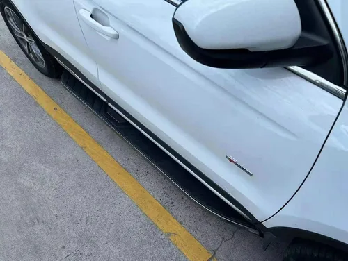 Vista 9 de 2 protectores de acero inoxidable para Mercedez Benz GLB 2020-2022