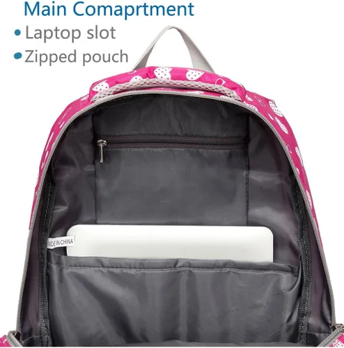 Vista 7 de BLUEFAIRY - Mochilas para niños y niñas, escuela primaria, jardín de niños