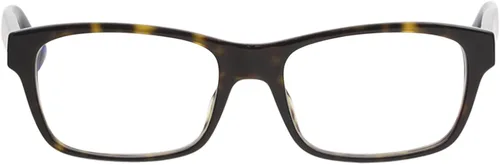 Vista 2 de Gucci GG 0006O 007 - Lentes rectangulares (plástico, 2.165 in), color negro