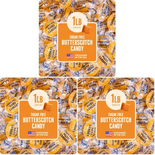Vista 13 de Cambie caramelo duro sin azúcar envuelto individualmente, 1 libra