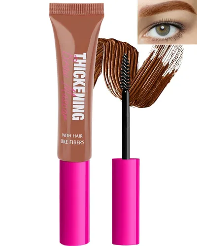 Vista 21 de Kit de gel de cejas teñido impermeable, gel de rímel de cejas engrosante y pegamento de cejas de ajuste transparente, crema de cejas de relleno