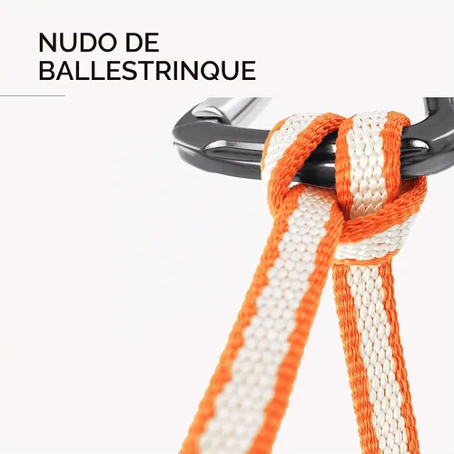 Vista 7 de GM CLIMBING CE UIAA del corredor 22kN de la honda de 36.1 ft m UHMWPE certificado