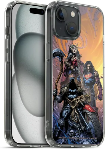 Vista 23 de Head Case Designs Funda de gel con licencia oficial de la Liga de la Justicia DC Comics #10 Darkseid War Comic Book Cover