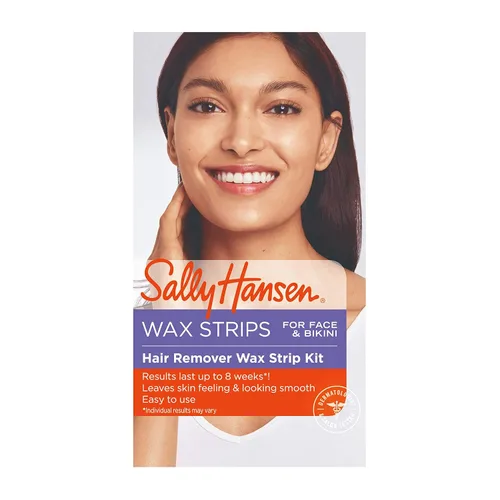 Vista 11 de Sally Hansen Kit de cera sin tirantes para cara, cejas y labios Cera Mircrowavable, kit de depilación en casa, rápido y fácil