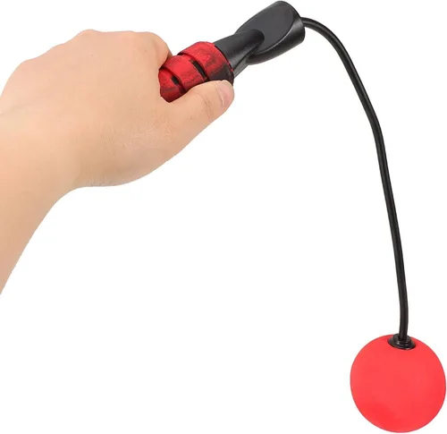 Vista 7 de Luxshiny Cordless Jump Rope with Weighted Balls Non-slip Handle Portable Skipping Rope for Fitness Adults Home Workout for Women and Men