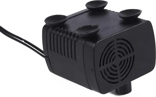 Vista 4 de DC12V pequeño mini sumergible, mini sumergible anfibio solar para estanque de fuente