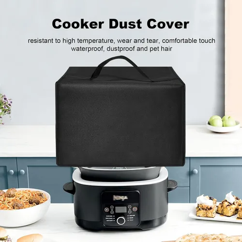 Vista 2 de Cubierta antipolvo para cocina, resistente, impermeable y a prueba de polvo, multiusos, compatible con Ninja MC1001 Foodi Possible Cooker PRO de 8.5