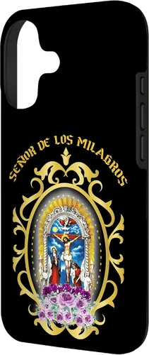 Vista 2 de El Señor de Los Milagros es el patrón de la funda peruana Lima Perú para iPhone 17