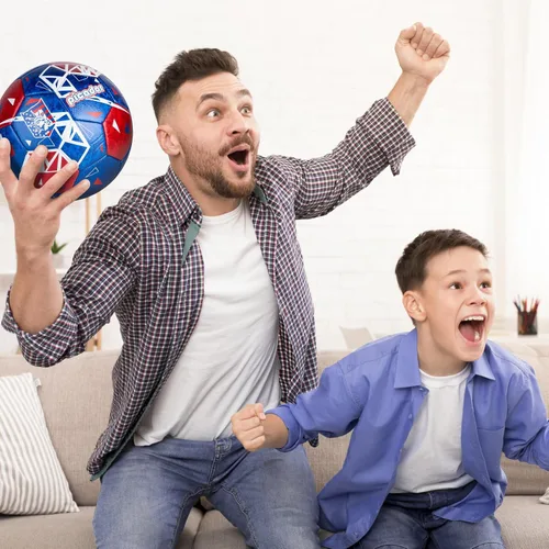 Vista 8 de PP PICADOR Balones de fútbol tamaño 4, pelota de fútbol de cuero láser para entrenamiento deportivo y juego de partidos, juego de bolas de fútbol