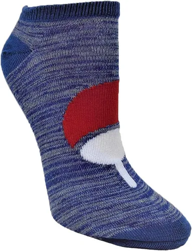 Vista 3 de Ripple Junction Naruto Shippuden Icons - Paquete de 5 calcetines novedosos con licencia oficial, OS multicolor, Multicolorido