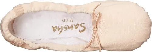 Vista 6 de SANSHA Womens Pro 1 Canvas Ballet Slipper