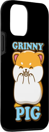 Vista 3 de iPhone 12 Mini Guinea Pig Grinny Pig Happy Guinea Pig Grinny Guinea Pig Case