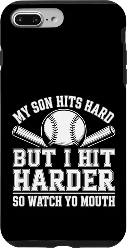 Vista 12 de My Son Hits Hard But I Hit Harder So Watch Yo Mouth - Case for iPhone 16