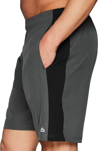 Vista 4 de RBX Active - Pantalones cortos de baloncesto para hombre, 9 pulgadas, elásticos, con bolsillos