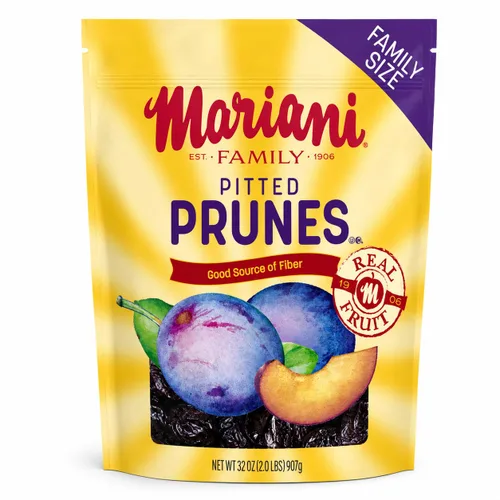 Vista 9 de Mariani Ciruelas secas sin hueso, sin azúcar añadido, 30 onzas (paquete de 1) - Bolsa resellable