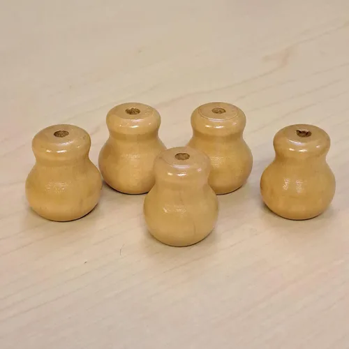 Vista 6 de Borla de madera (alabastro, forma de jarrón)
