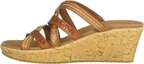Vista 8 de Skechers Women's Beverlee-Tiger Posse Wedge Sandal
