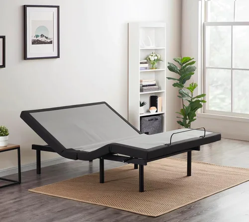 Vista 21 de Nestl Marco de Cama Ajustable, Marco de Cama de Masaje Ajustable de Espacio Cero, Base de Cama Ajustable con Masaje de Cabeza y Pies, Control Remoto