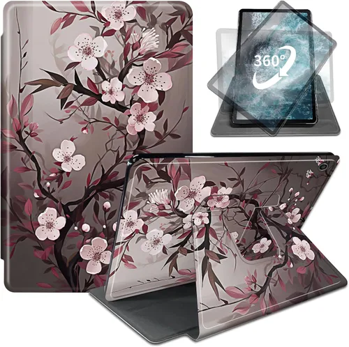 Vista 22 de Funda para iPad de 10.2 / iPad de 9ª generación 2021/iPad de 8ª generación 2020/iPad de 7ª generación 2019, rotación de 360 grados + encendido