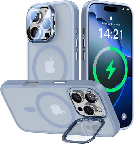 Vista 25 de VOFATA [Protección Completa Mejorada de la Cámara] para Funda iPhone Air con Cubierta de Cámara con Soporte [Compatible con MagSafe][Protección