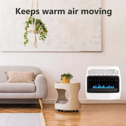 Vista 7 de Criditpid WHF100 Ventiladores de pared sin ventilación para Mr. Heater, Dyna-Glo 30,000 BTU, calentadores sin ventilación Comfort Glow, kit