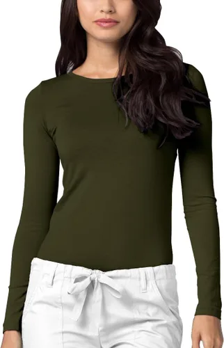 Vista 46 de Adar Underscrubs para Mujeres - Camiseta Underscrub de Manga Larga Comfort Aguamarina (Aquamarine)